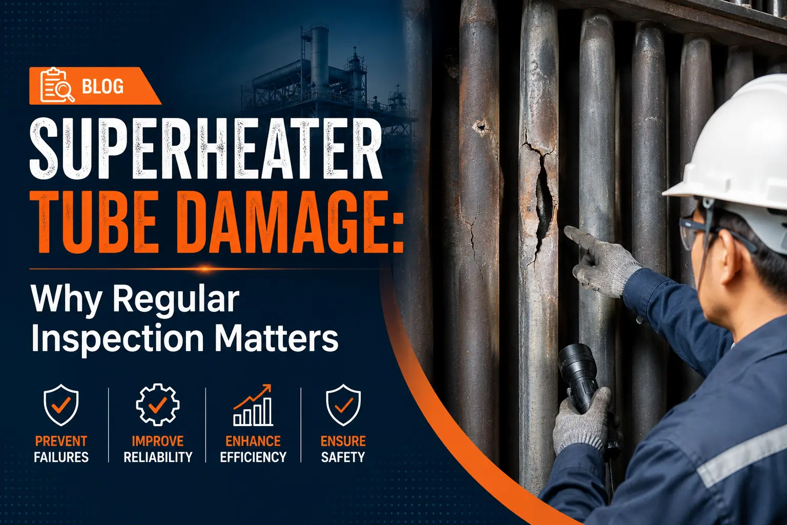 Superheater Tube Damage: Why Regular Inspection Matters
